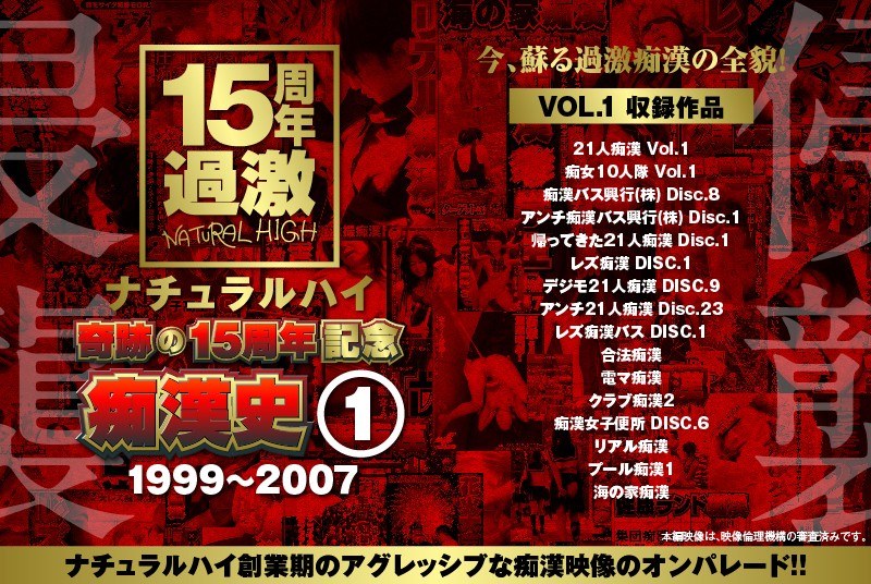 NHDTA-597 ナチュラルハイ奇跡の15周年記念 痴●史（1）1999-2007 VOL.1