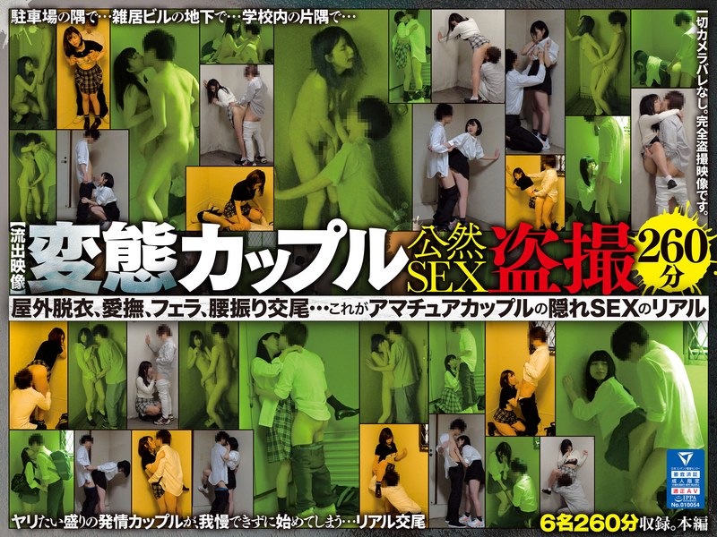 RURB-001 【流出映像】変態カップル 公然SEX盗撮 260分 屋外脱衣、愛撫、フェラ、腰振り交尾…これがアマチュアカップルの隠れSEXのリアル